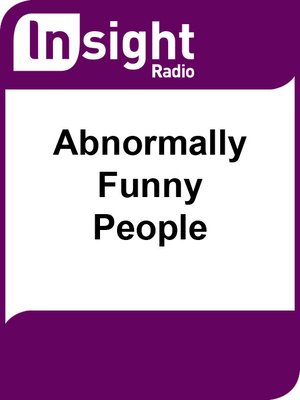 cover image of Abnormally Funny People